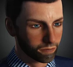 man-Beard 3D model