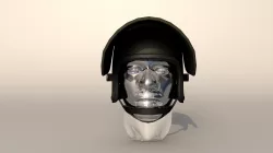 Maska Sch 1 Low-poly 3D model