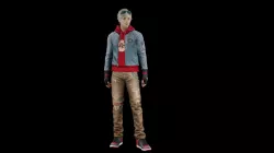 Maxim - Garena Free Fire 3d Model 3D model