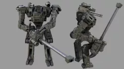 Mech-CDT4 3D model