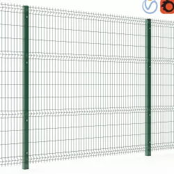 Metal fence 3D 3D model