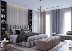 Modern Master Bedroom 3D model