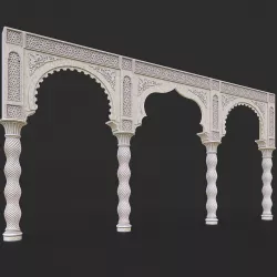 Morocand decor element 3D model