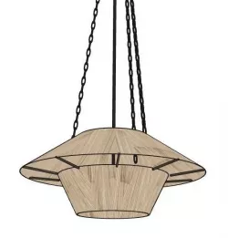 Nickey Kehoe String Lantern Pendant 3D model