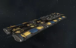 Orca EVE ONLINE Low-poly 3D model