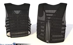 P9M Molle Tactical Vest  Low-poly 3D model