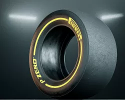 Pirelli Pzero Racing Slick Tire 3D model