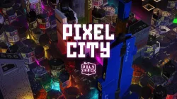 Pixel City - Low Poly Assets - Sci-Fi -Urban - Game Ready Low-poly 3D model