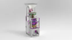 Quantitative packaging machine 3D design model 3D model