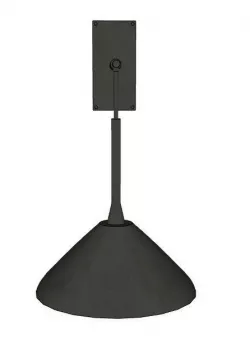 Radnor Stem Shade Sconce 3D model
