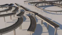 Roads vol 1 3D model
