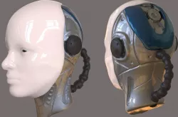 Robot Head 3D model