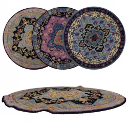 Round Rug Set 38 3D model