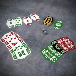 Sabacc Cards and Spike Dice - printable Low-poly 3D model