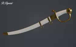 Sabre 3D model