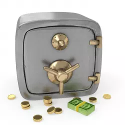 Safe Cartoon Low-poly 3D model
