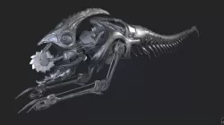 Scavenger Low-poly 3D model