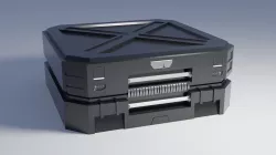 Sci-Fi Crate 5 - v2 Low-poly 3D model