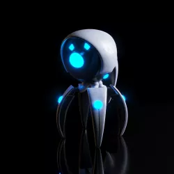 scifi robot 3D model