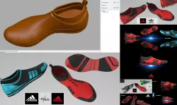 shoe - Adidas 3D model