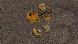 Shovel cat 7495 FH camion minero Mining truck  mineria 3D model
