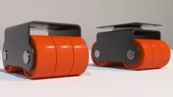 Sixer Wheel Caster 3D model
