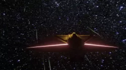 spaceship  Low-poly 3D model