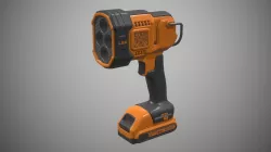 Spotlight Low-poly 3D model