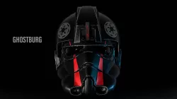Star Wars Imperial  Pilot Helmet 3D model 3D model