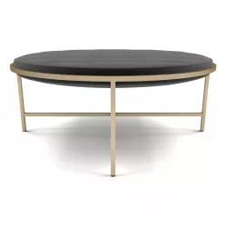 Sunpan - Ethel Ottoman - Round - Piccolo Pebble 3D model