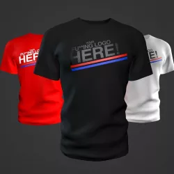 T-Shirt 3D Hi-Res Mockup Low-poly 3D model