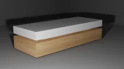 Table Low-poly 3D model
