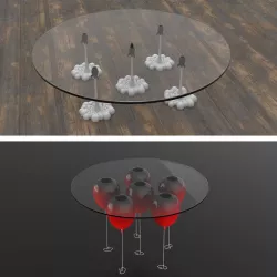 tea table 3D model
