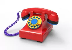 Telephone 3D model