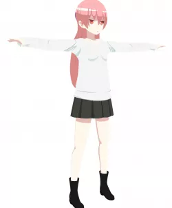 Tonikaku Kawaii -Tsukasa Tsukuyomi Low-poly 3D model