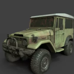 TOYOTA FJ 45 3D model