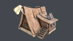 Viking House 3D model