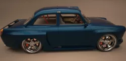 VW Type 3 notchback 1963 modified 3D model