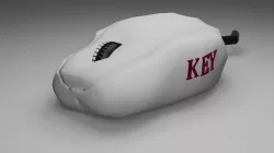 White mouse 3D model
