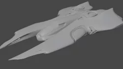 Wraith Raider Spacesip 3D model