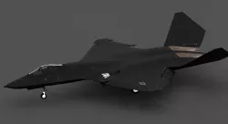 YF-23 Jade 3D model