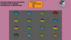 Airdrops parachute Low-poly 3D model