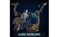 Alien Antelope Low-poly 3D model
