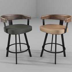 Goethe bar & counter swivel bar stool trent austin design best sale seat height