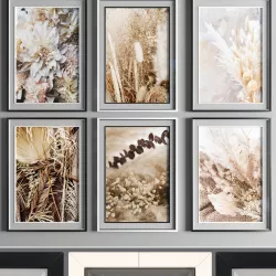 Art Frame 0136 Low-poly 3D model
