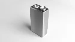 Battery 9V Cell 3D model