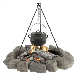 Bonfire and bowler 3D model