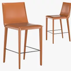 Bottega Counter Stool 3D model