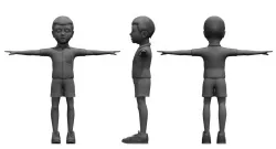 boy 3d model 3D model