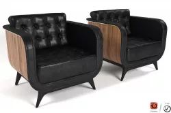 Brando armchair 3D model